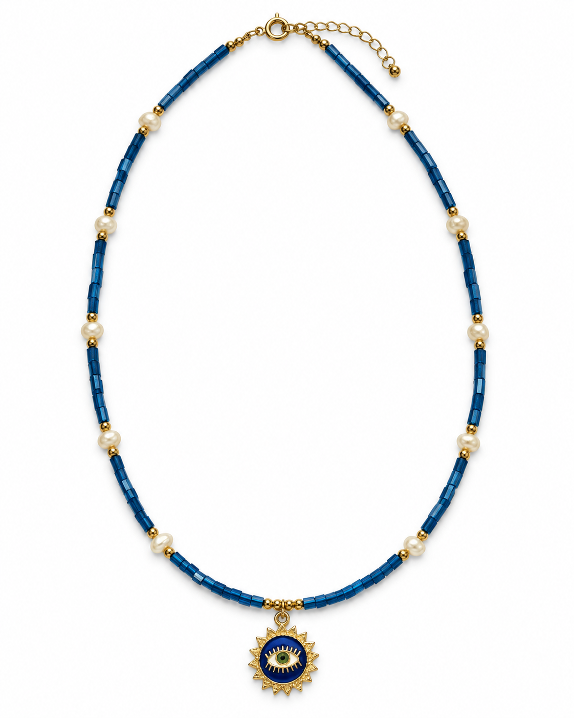 Blue Evil Eye Necklace