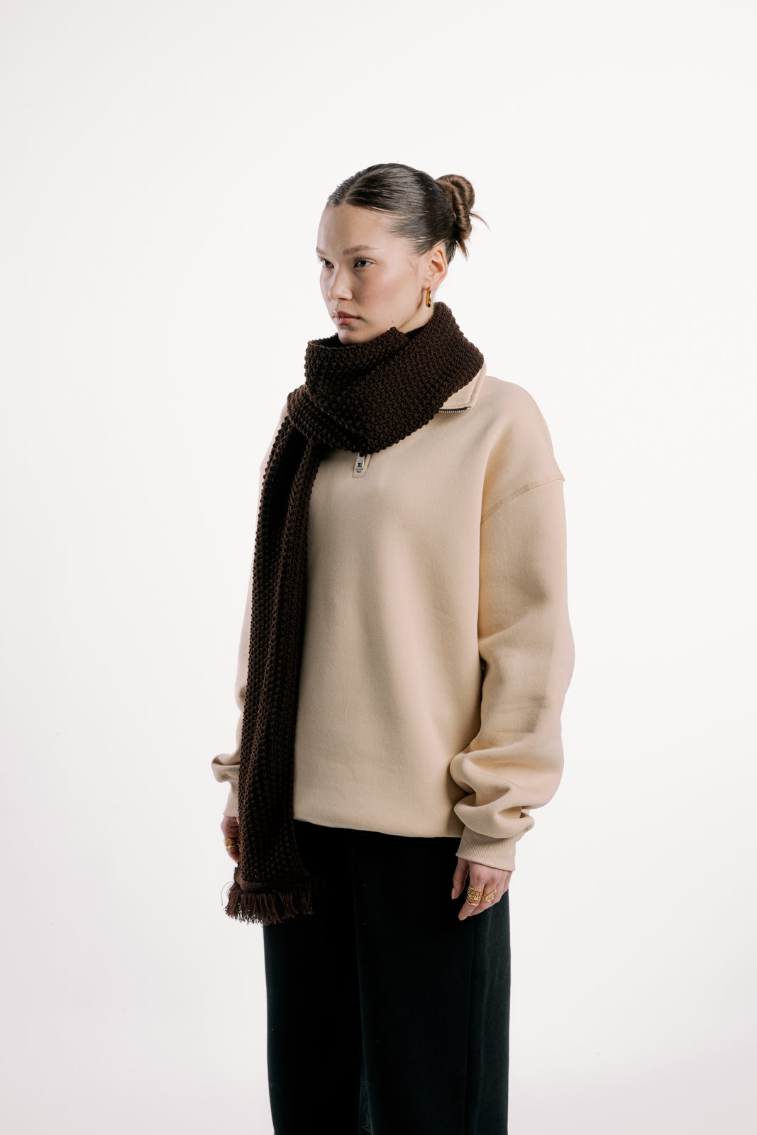 Brown Classic Scarf