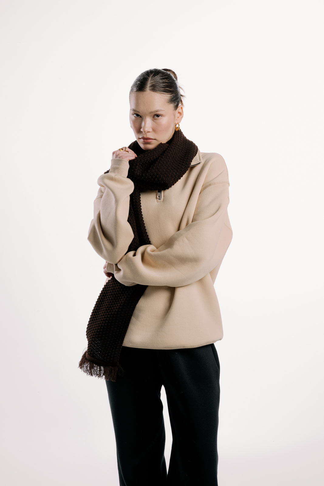 Brown Classic Scarf