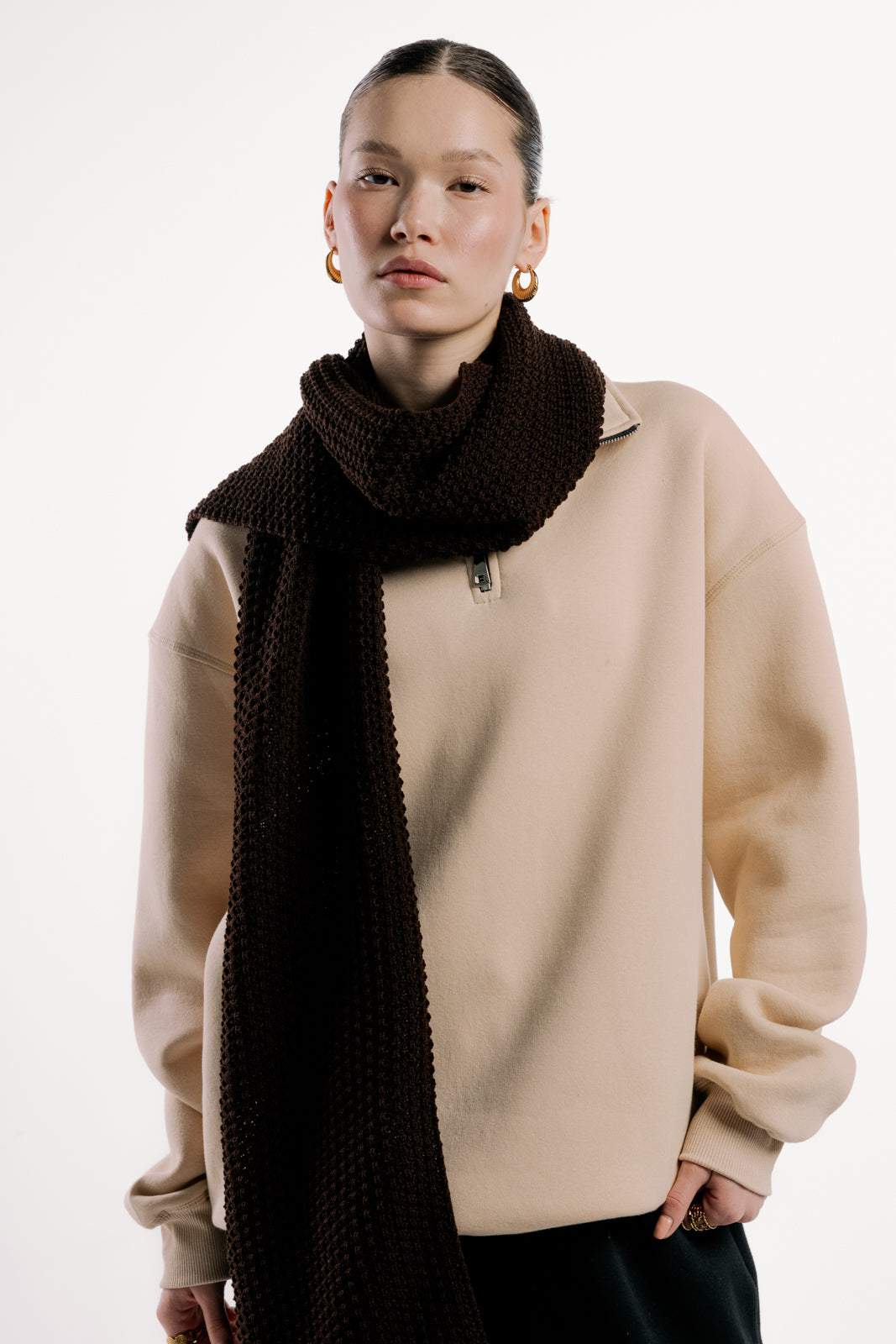Brown Classic Scarf