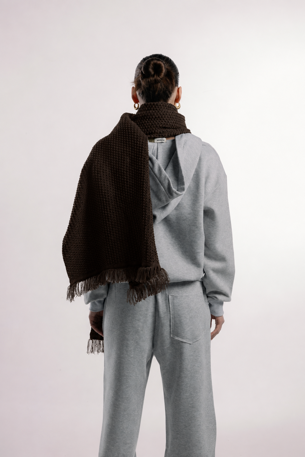 Dark Brown Shawl