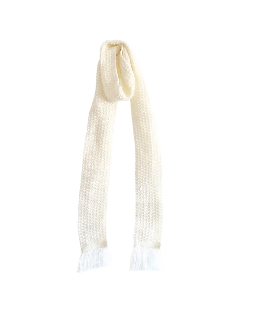 Off White Classic Thin Scarf