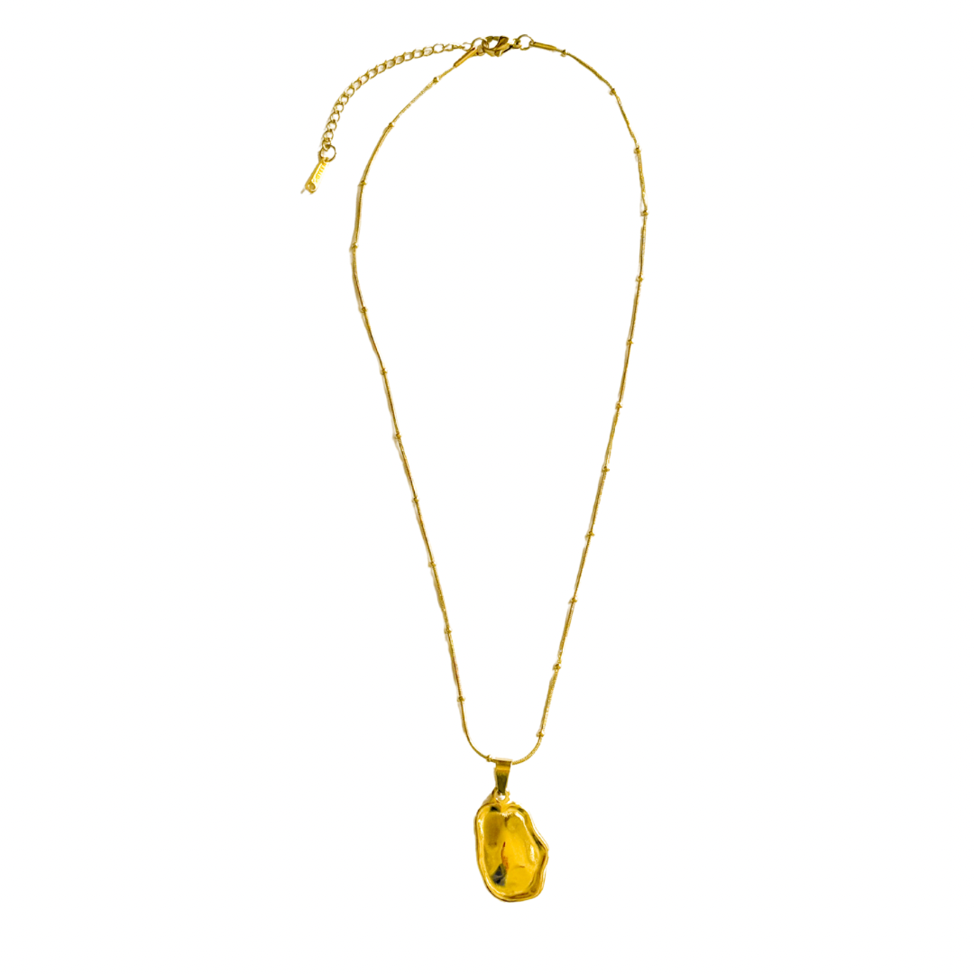Melted Pendant Necklace