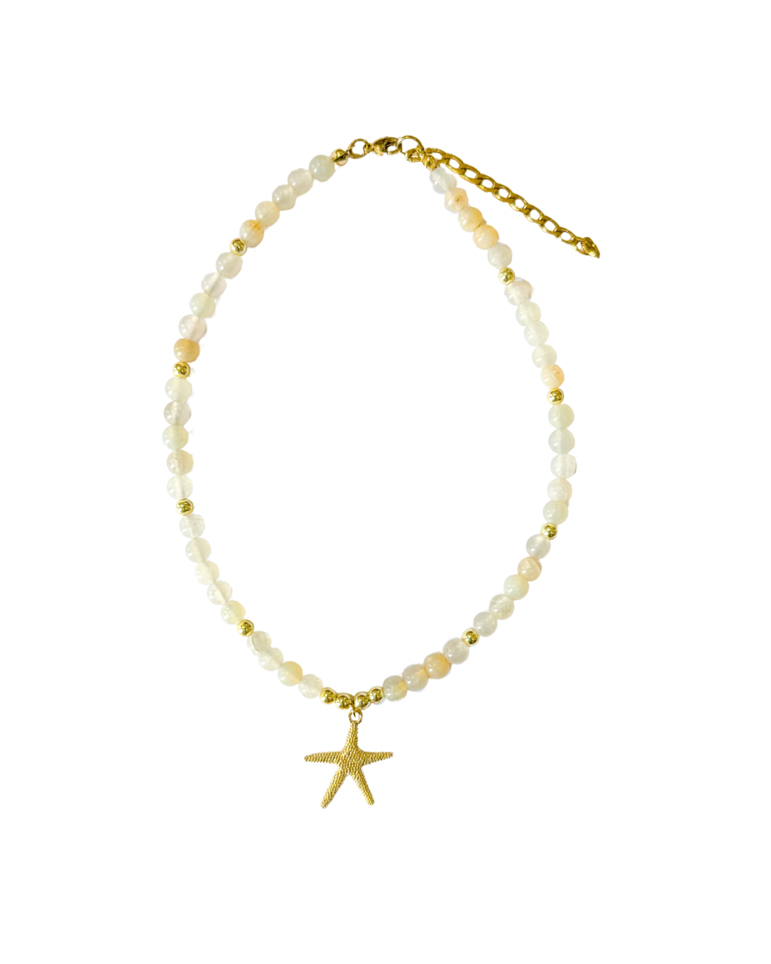 Beige Starfish Choker