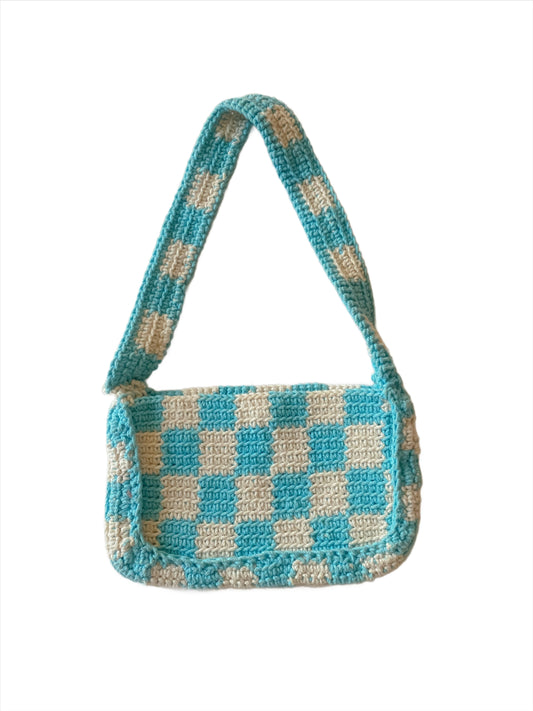 Checkered Shoulder Bag