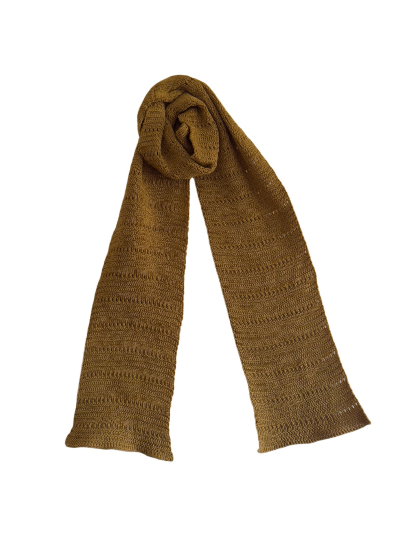 Camel Hollowed Scarf