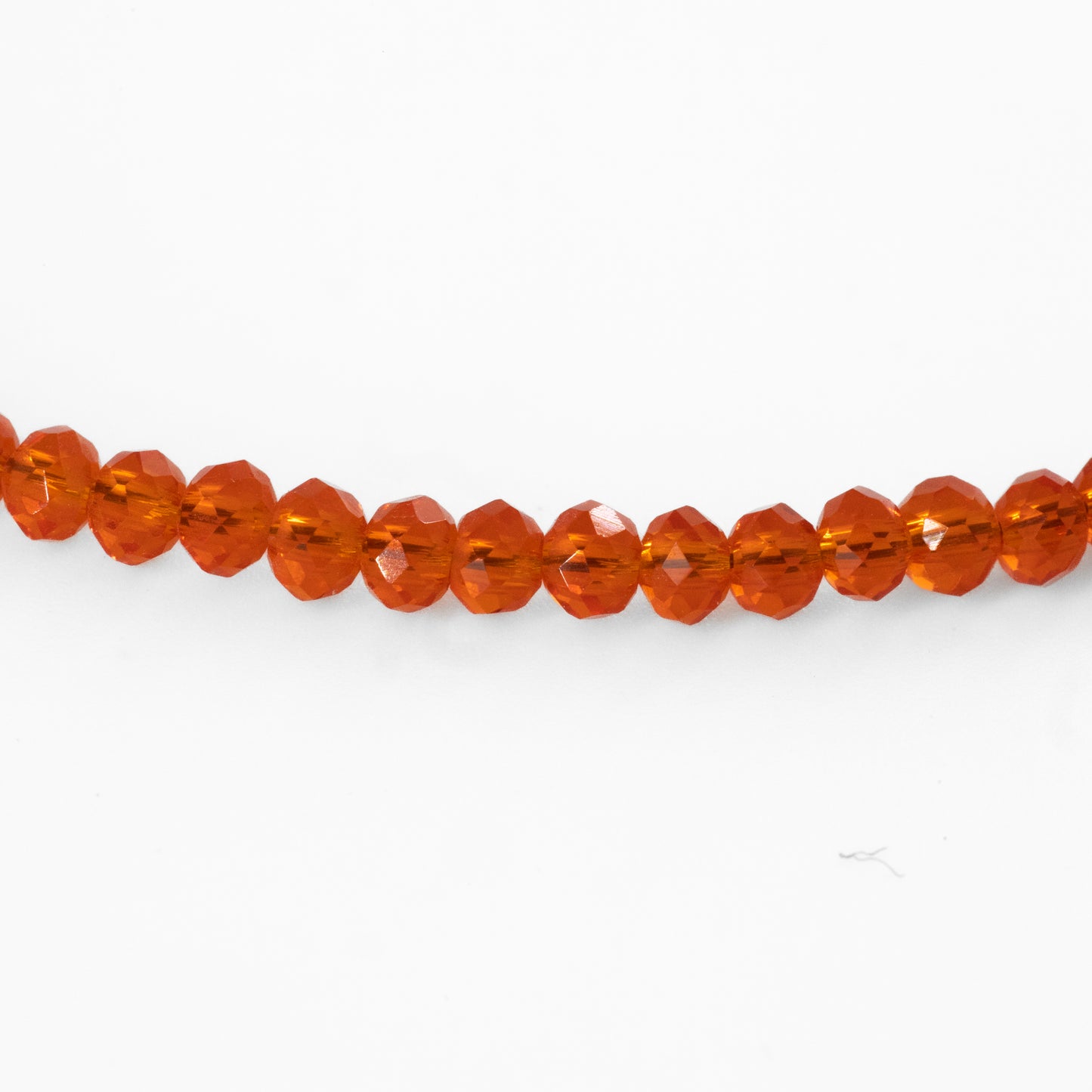 Orange Beaded Choker