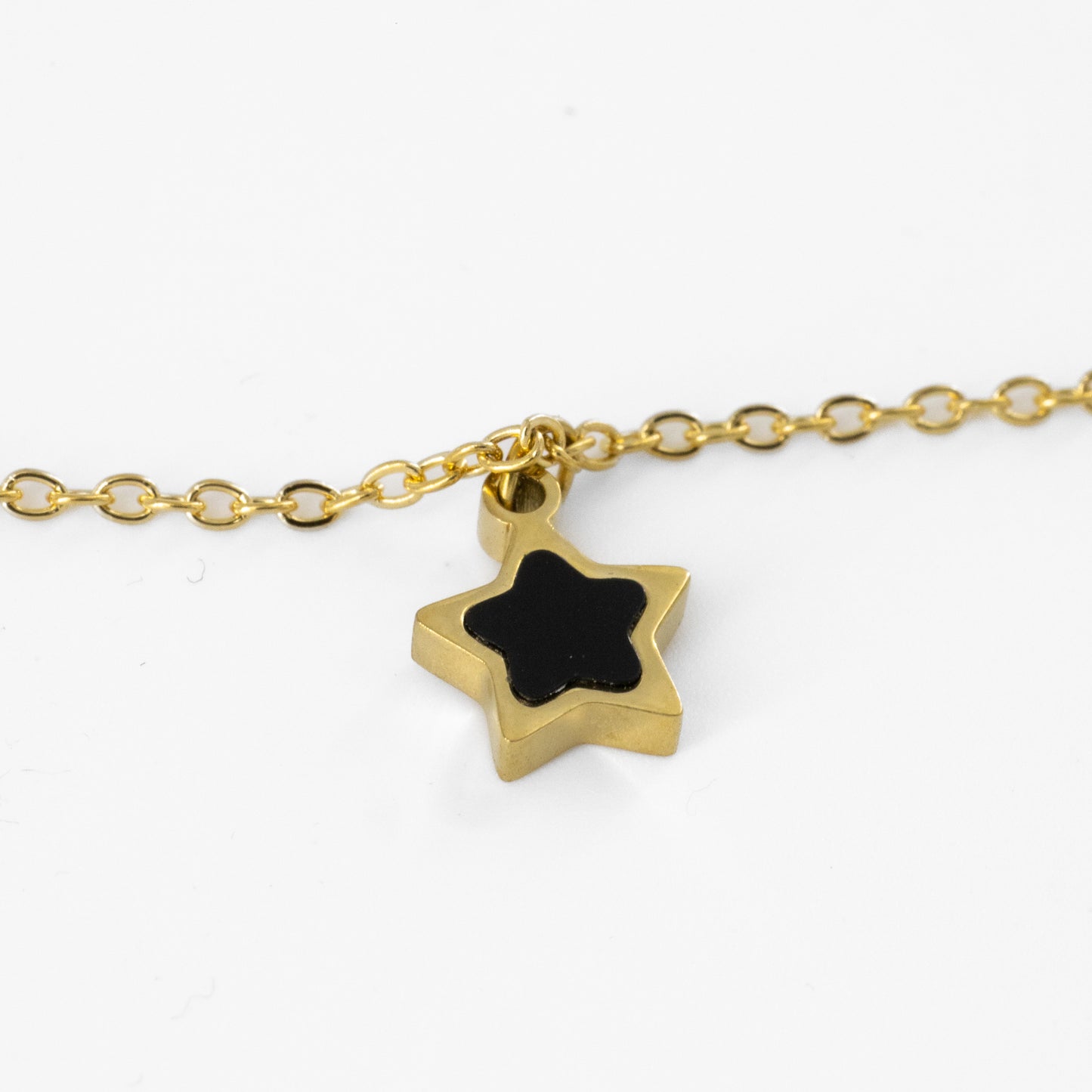 Black Stars Necklace