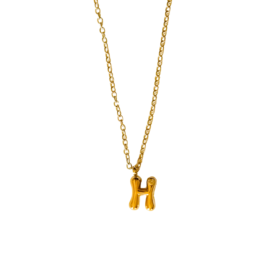 Diamond Initial Necklace