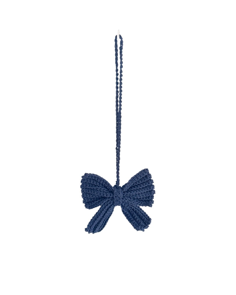 Medium Crochet Bow Bag Charm