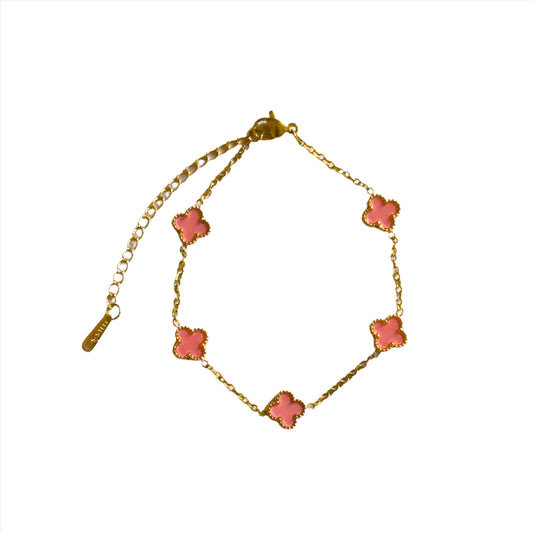 Pink Mini Van Cleef Bracelet