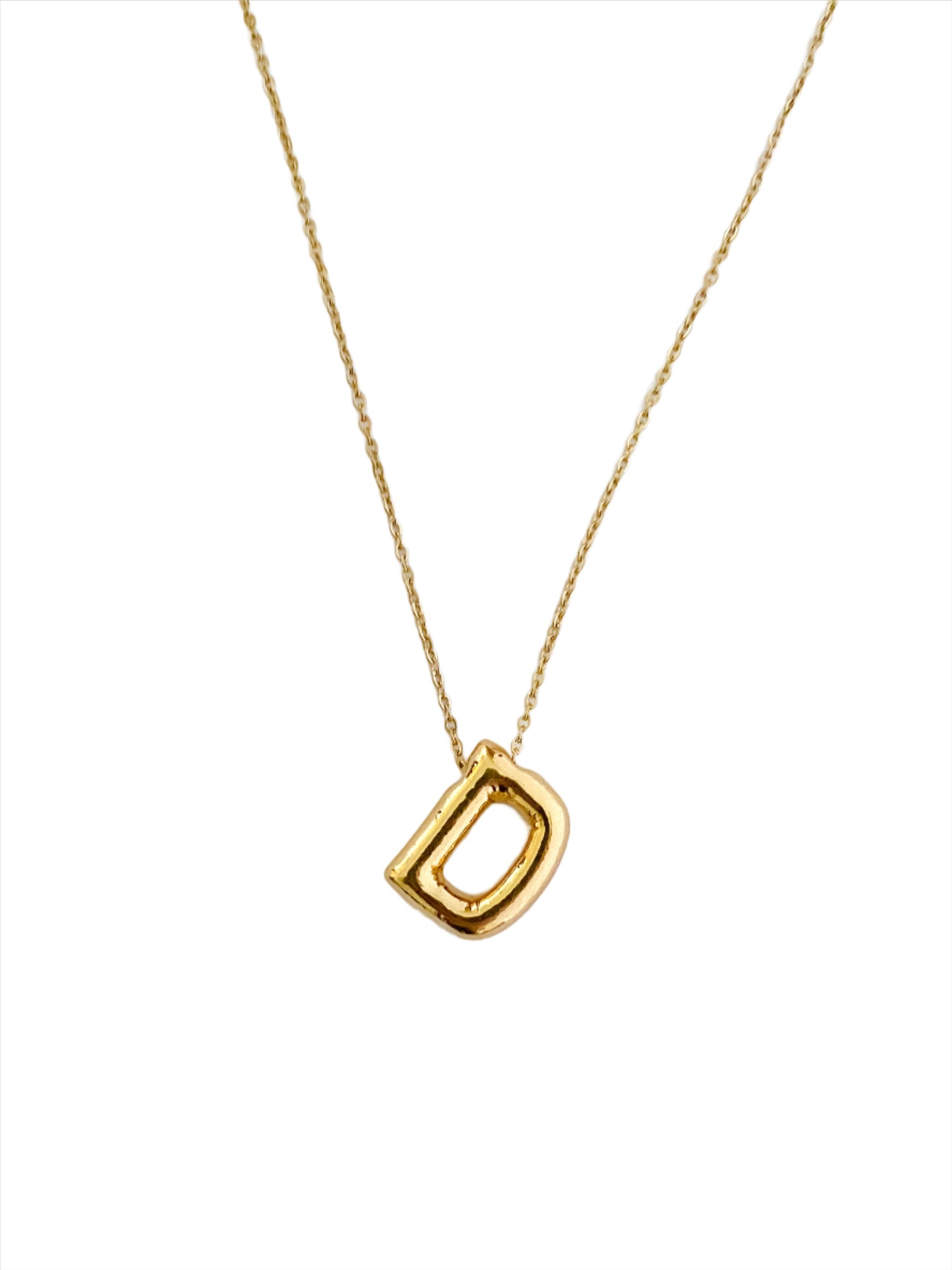 Chunky Initial Necklace