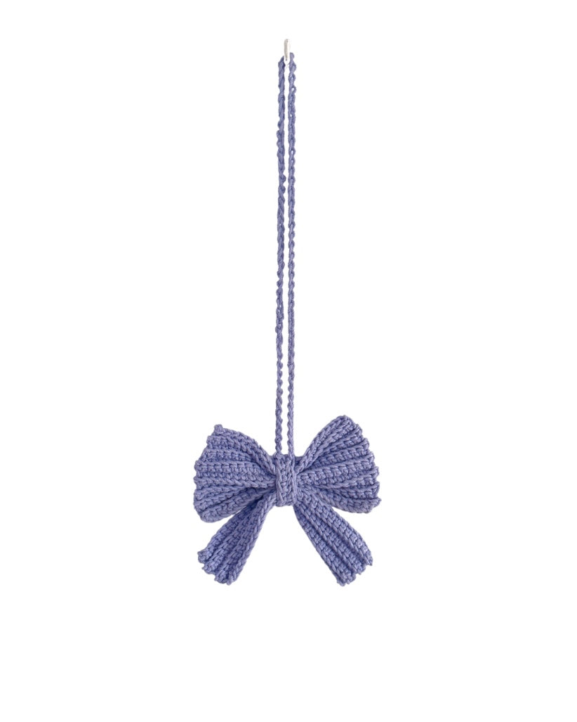 Medium Crochet Bow Bag Charm