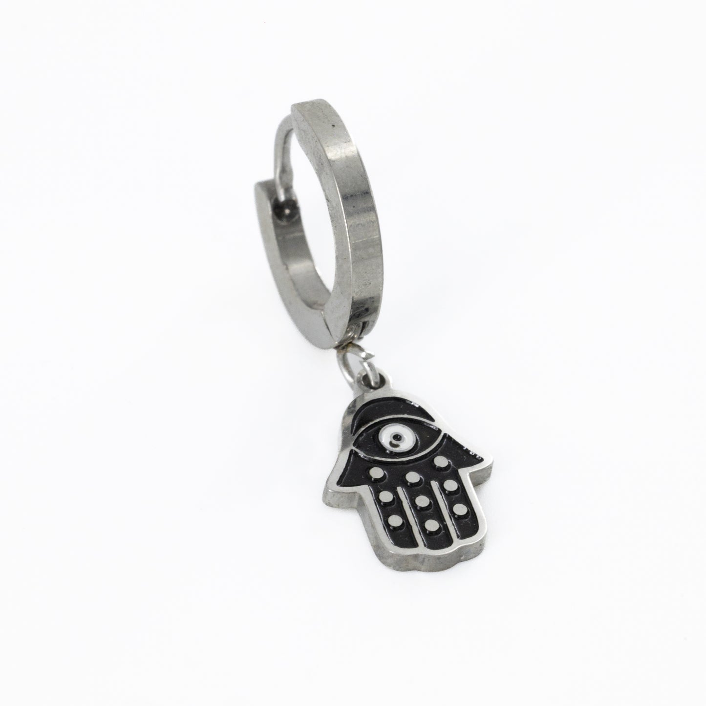 Hamsa Evil Eye Earring