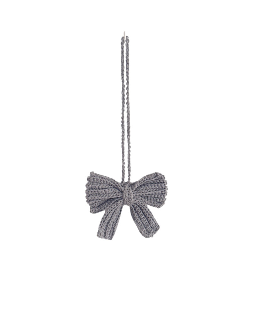 Medium Crochet Bow Bag Charm