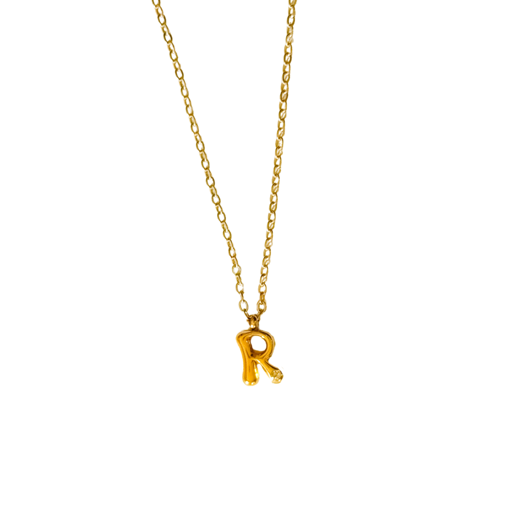 Diamond Initial Necklace