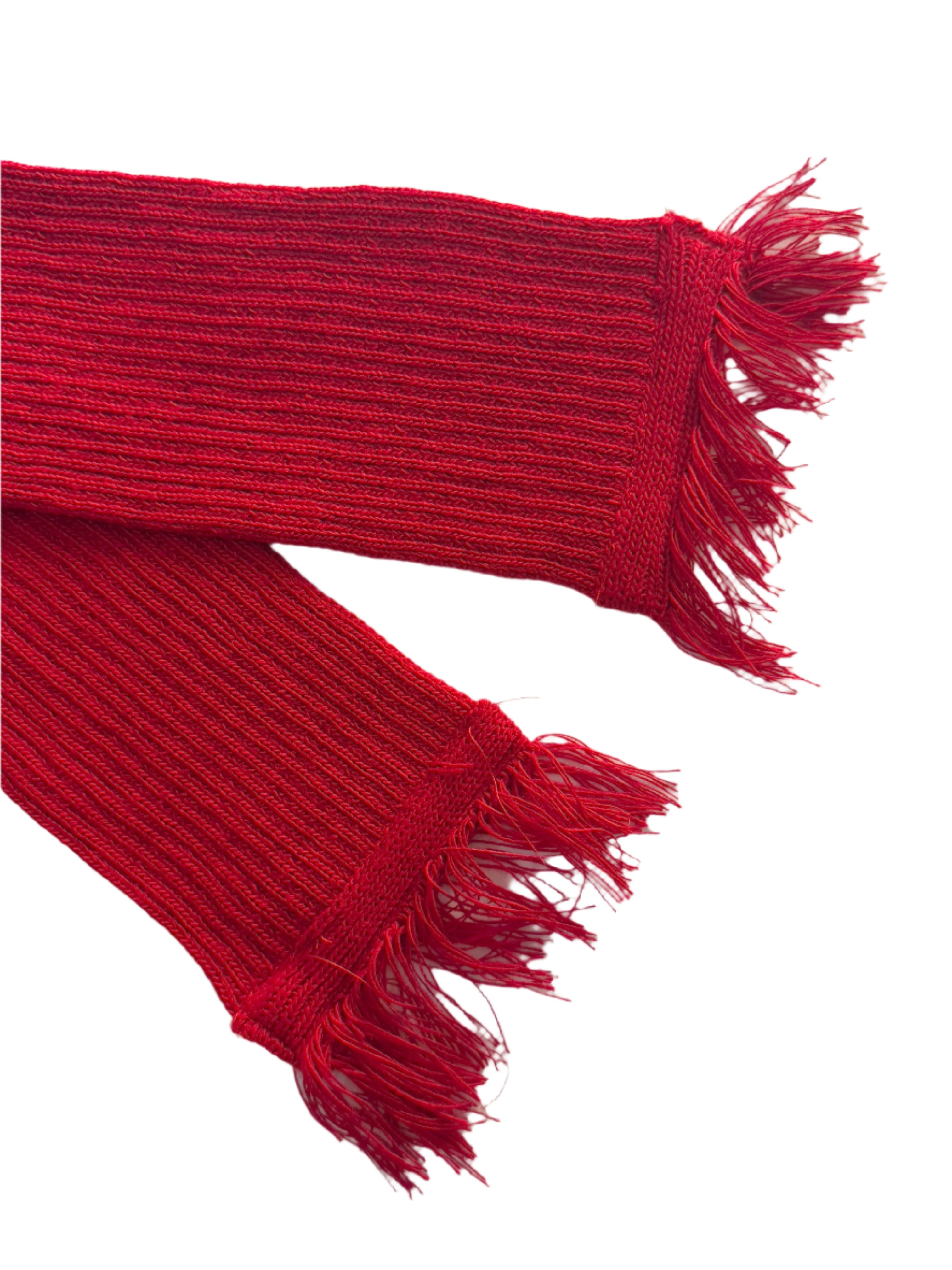 Red Windmill high quality Scarf