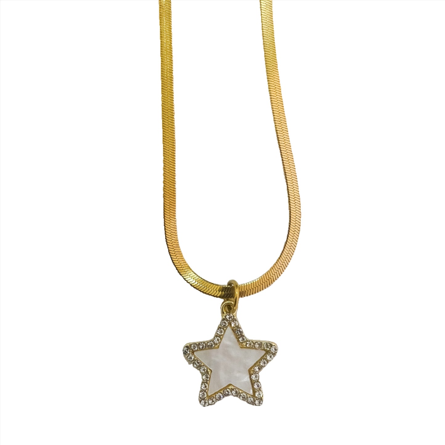 White Star Necklace