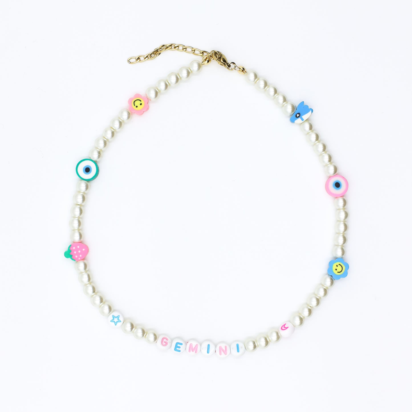 Pearls Beaded Random Horoscope Choker