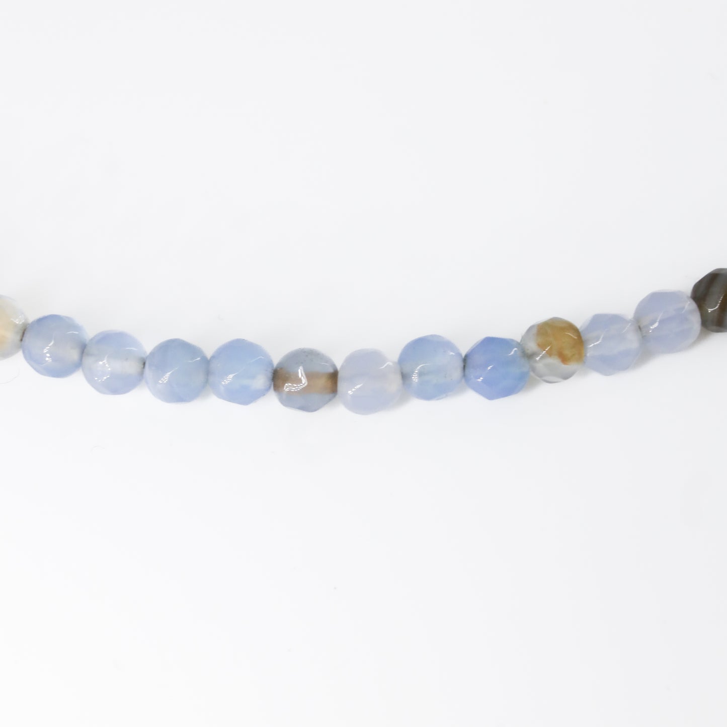 Shades of Blue Beaded Choker