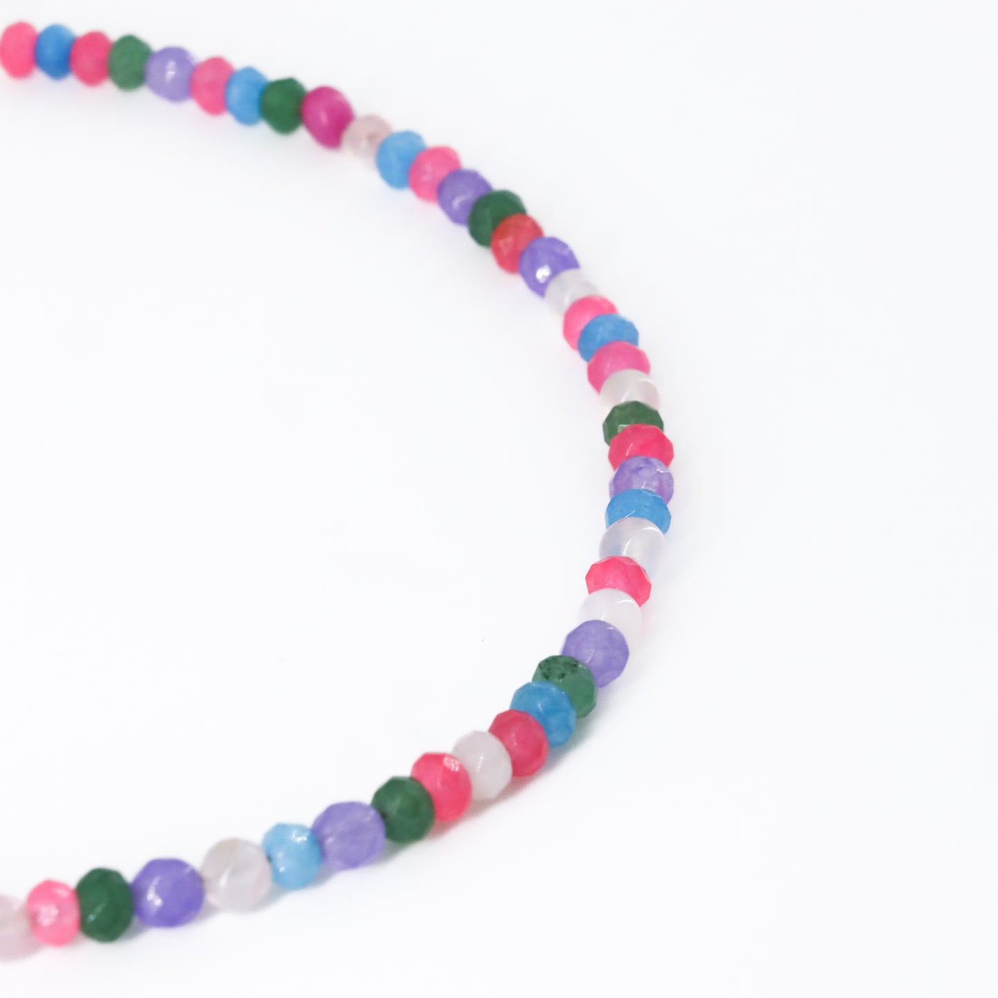 Multicolored Beaded Choker