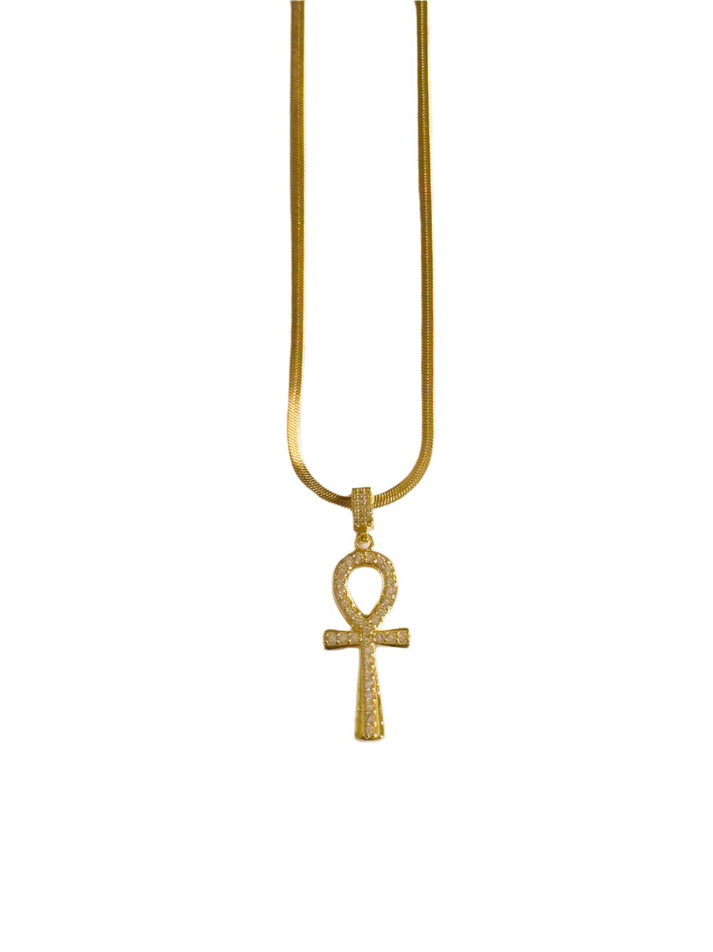 Large Key Of Life Necklace