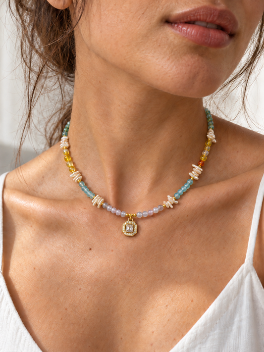 Prism Pearl Necklace