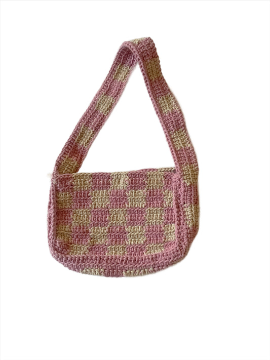 Checkered Shoulder Bag