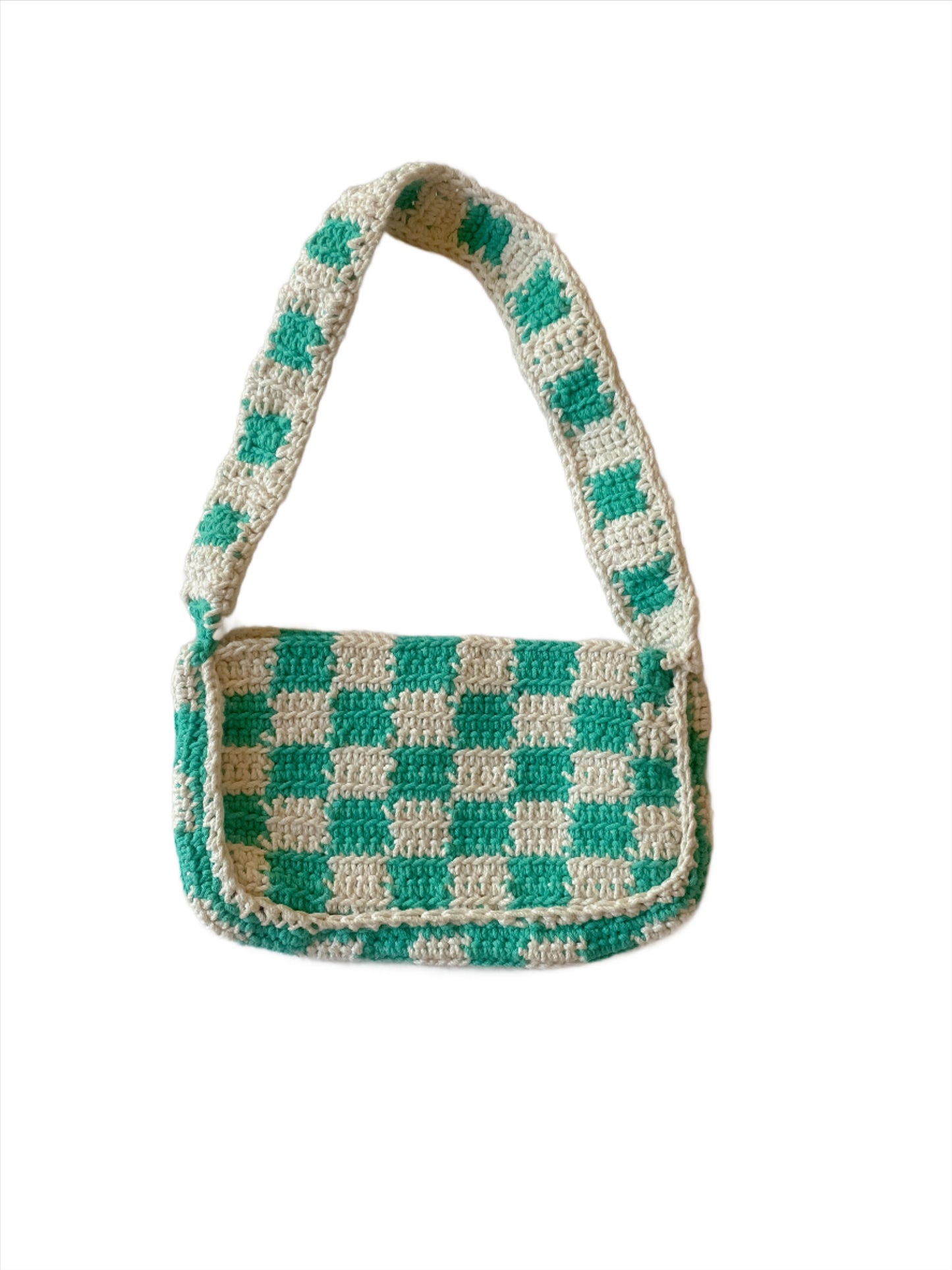 Checkered Shoulder Bag