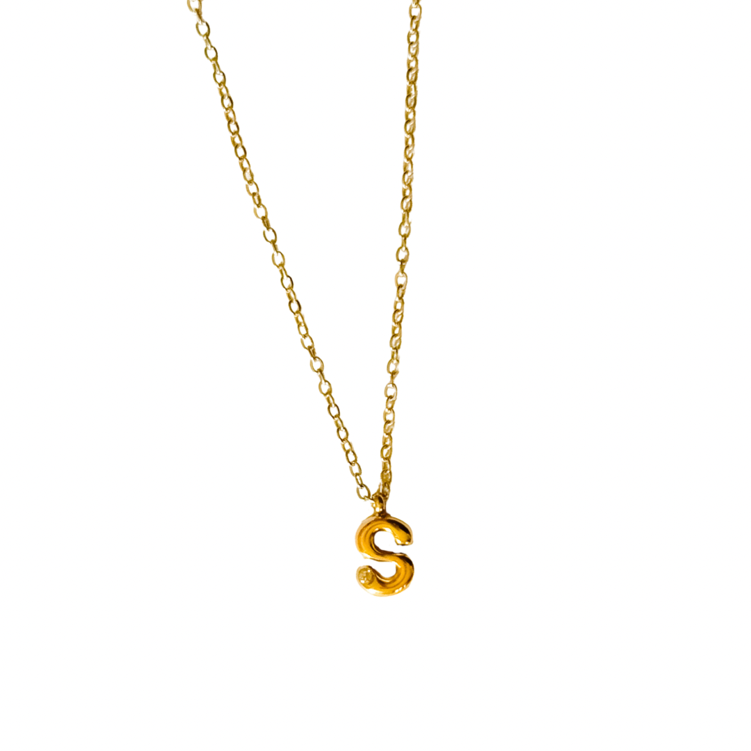 Diamond Initial Necklace