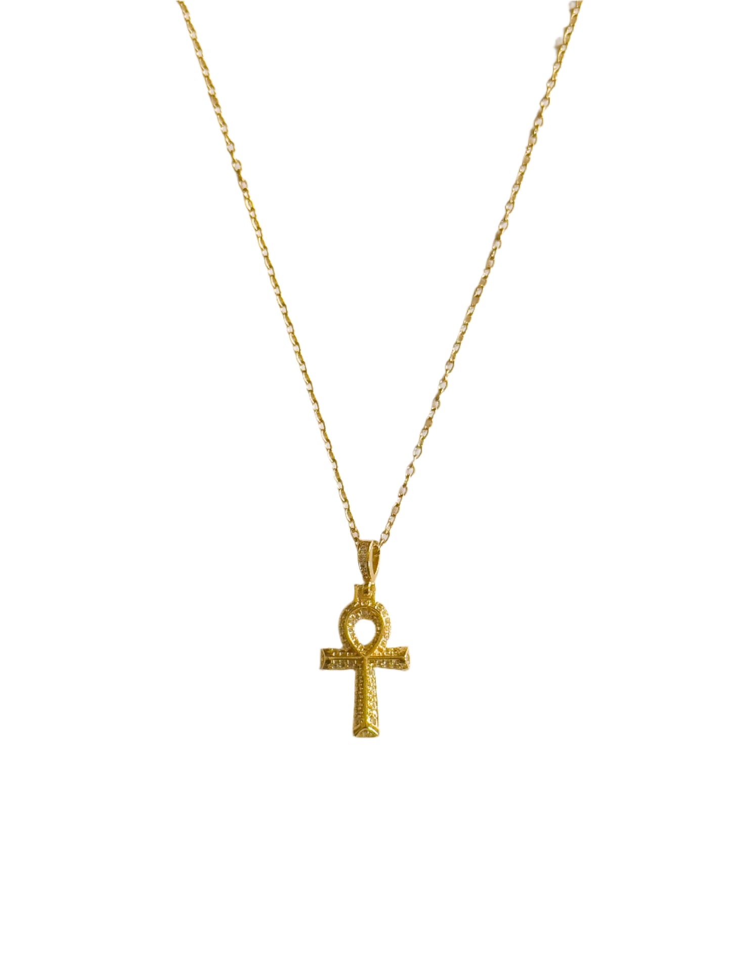 Small Key of Life Necklace