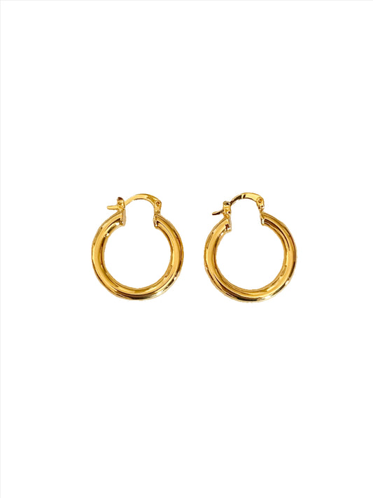 Medium Chunky Hoops