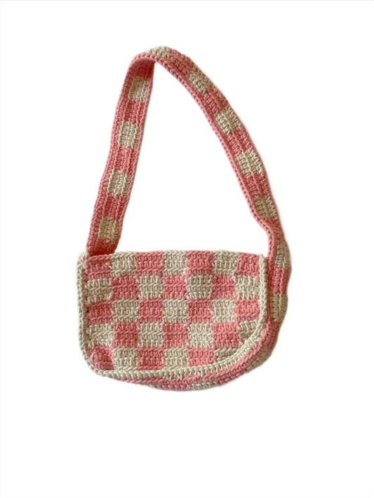 Checkered Shoulder Bag