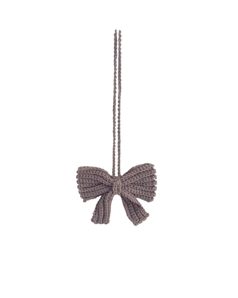 Medium Crochet Bow Bag Charm