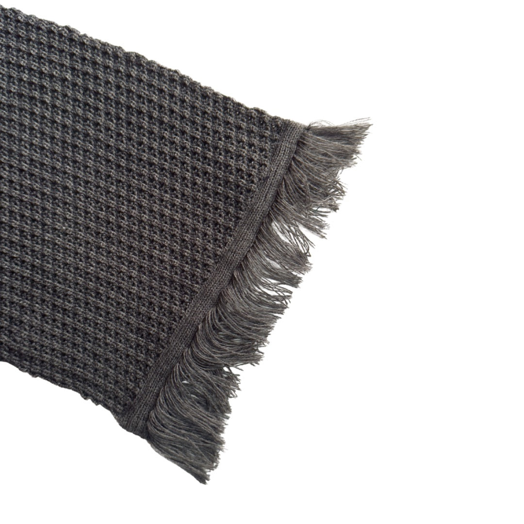 Dark Grey Classic Scarf