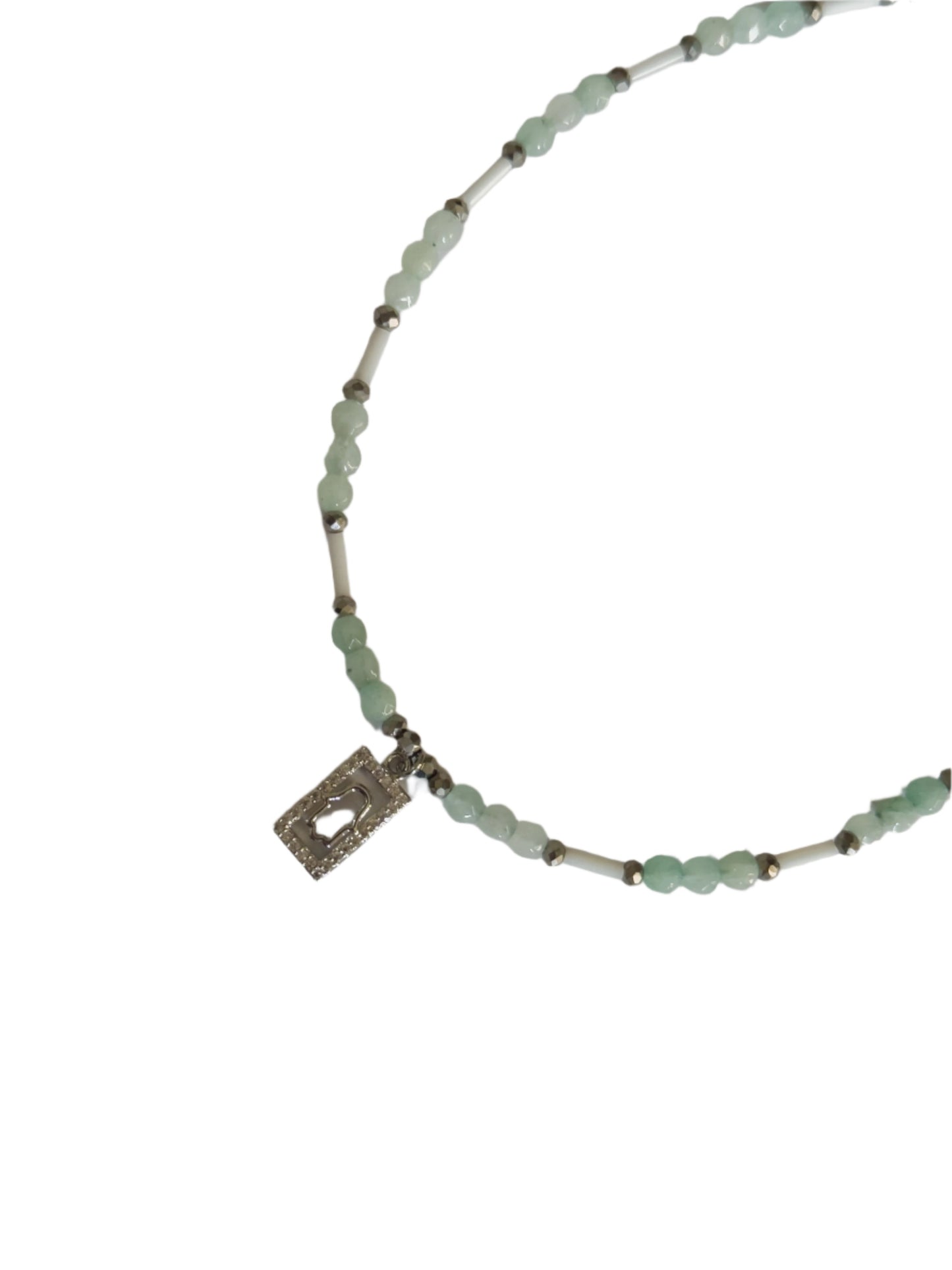 Turquoise Hamsa Choker