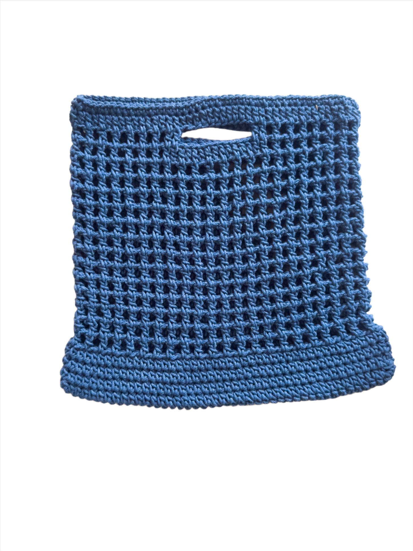 Dark Blue Crochet Bag