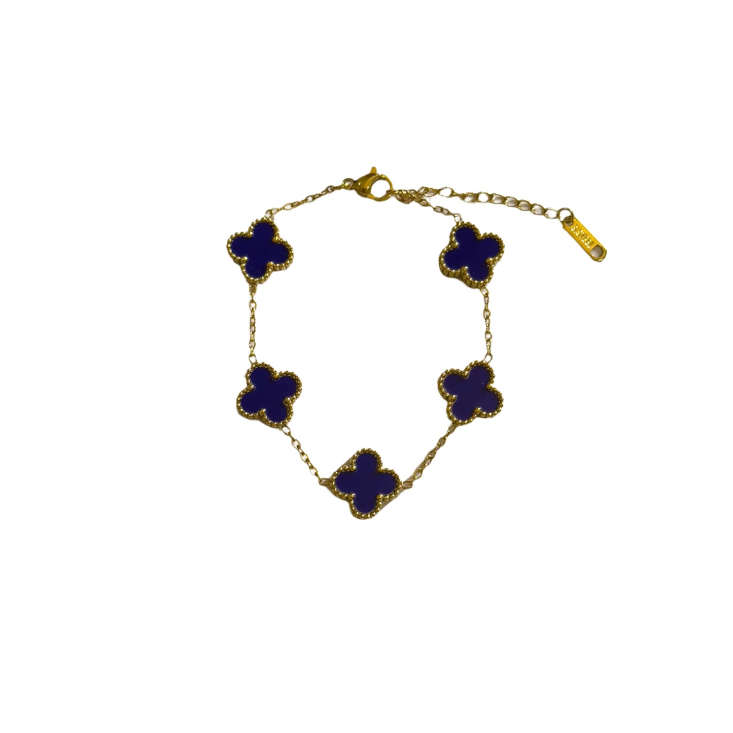 Navy Blue Van Cleef Bracelet