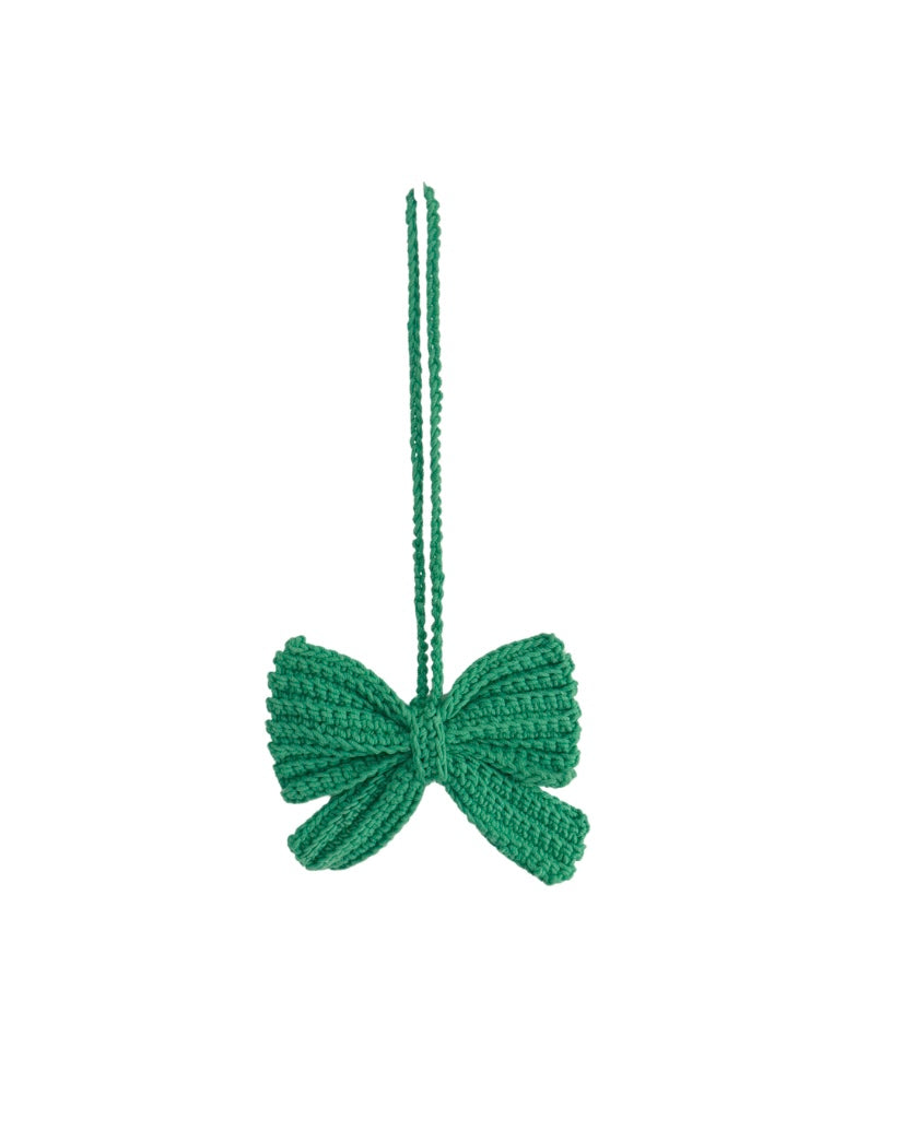 Medium Crochet Bow Bag Charm