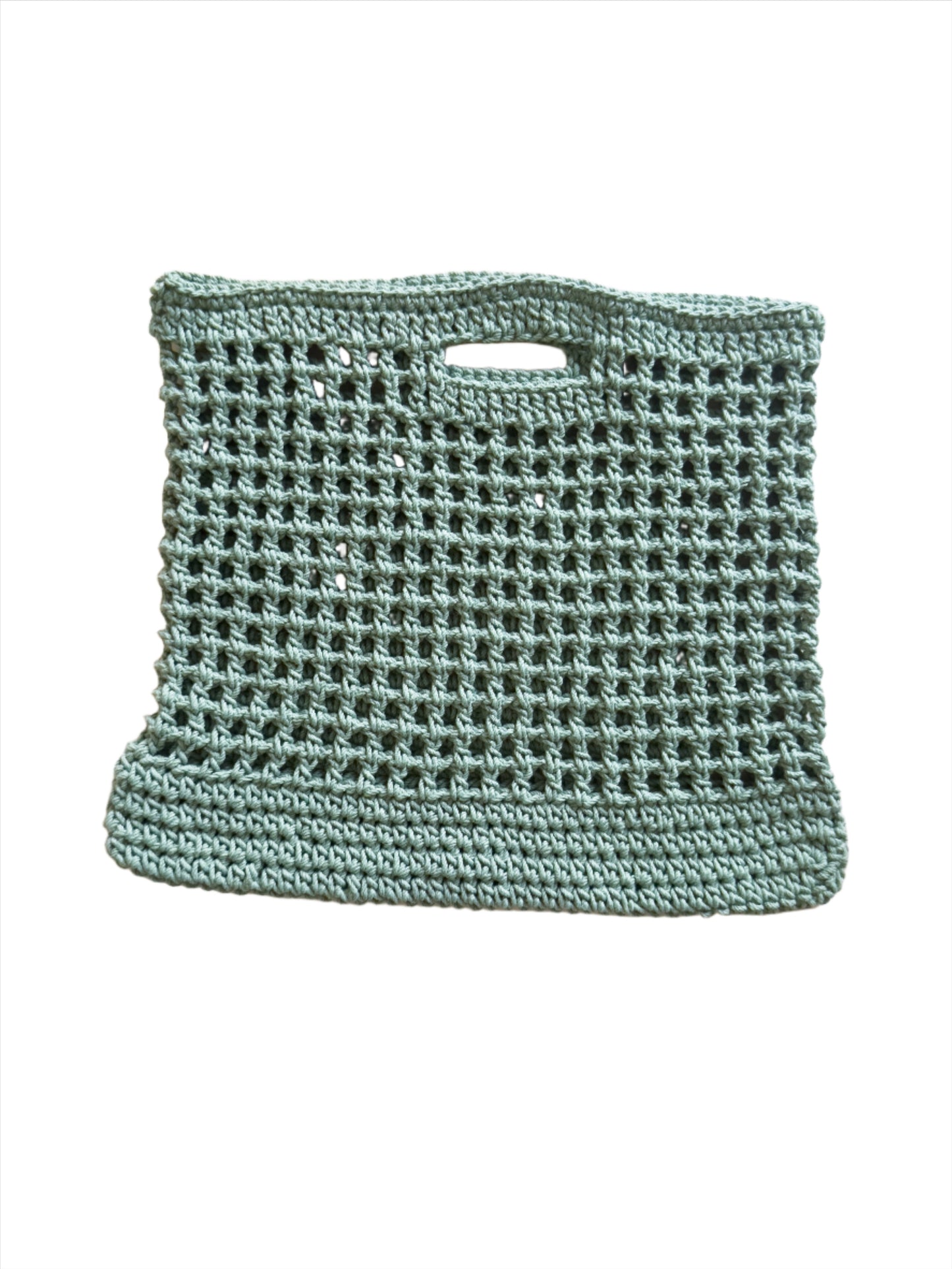 Mint Green Crochet Bag