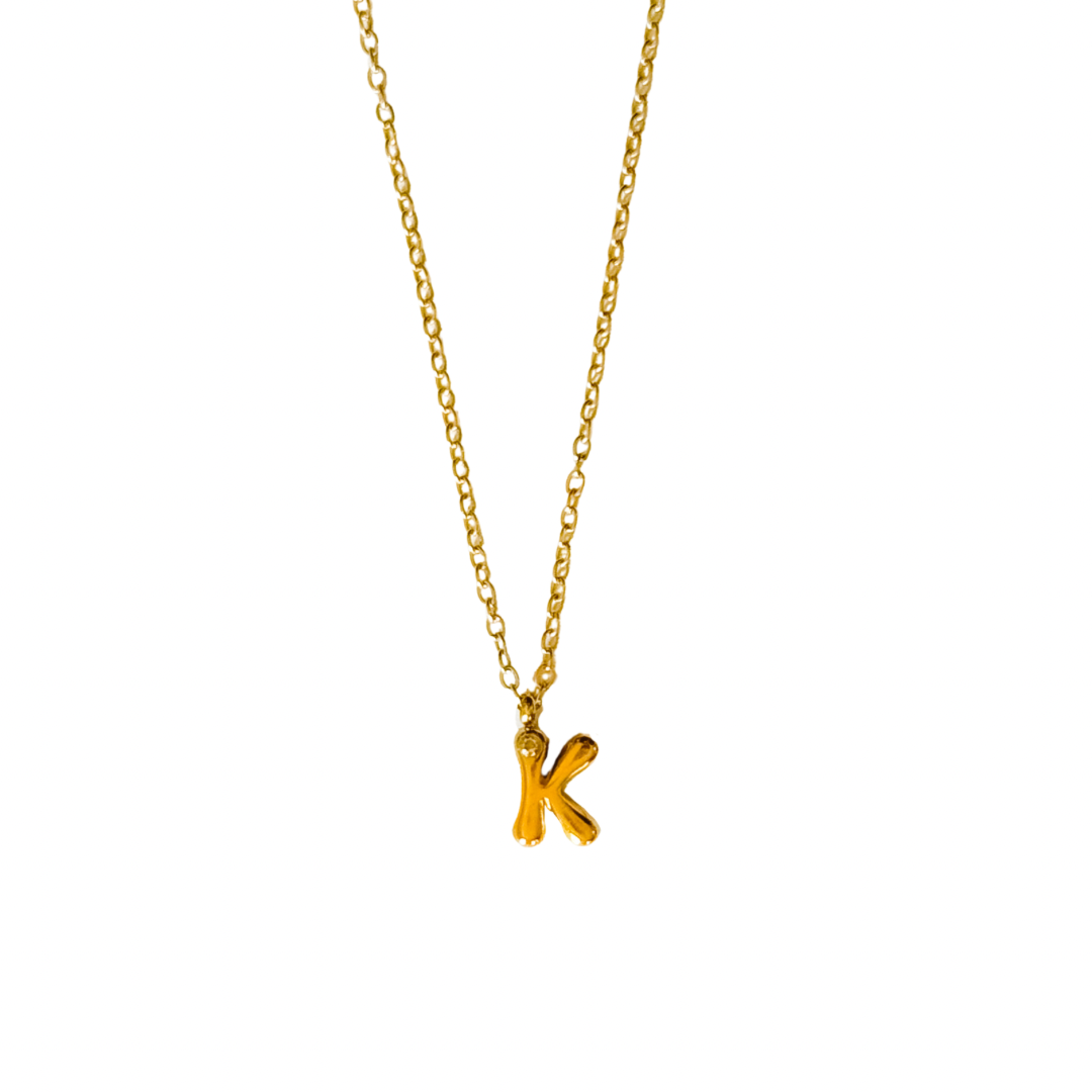 Diamond Initial Necklace