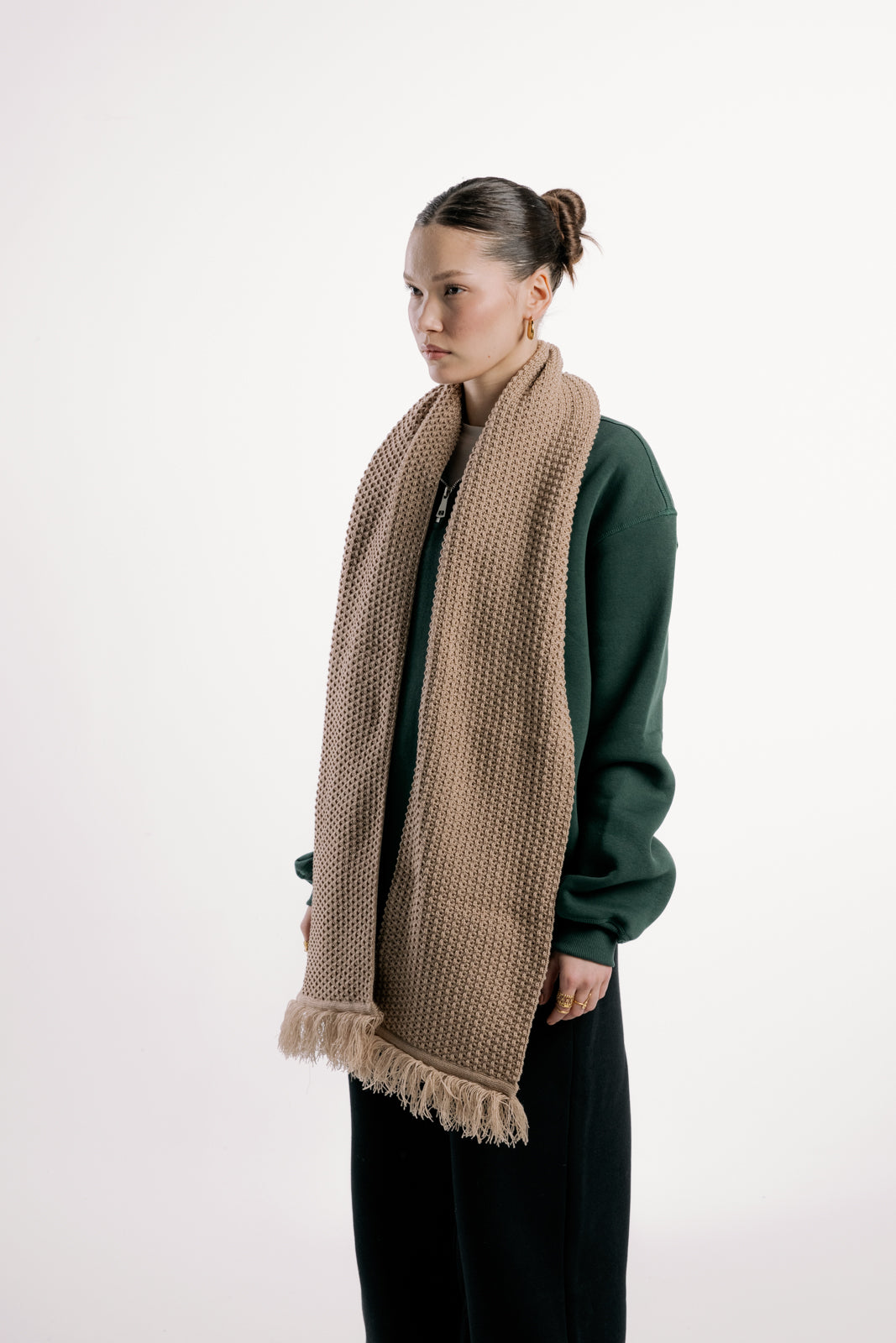 Beige Classic Scarf