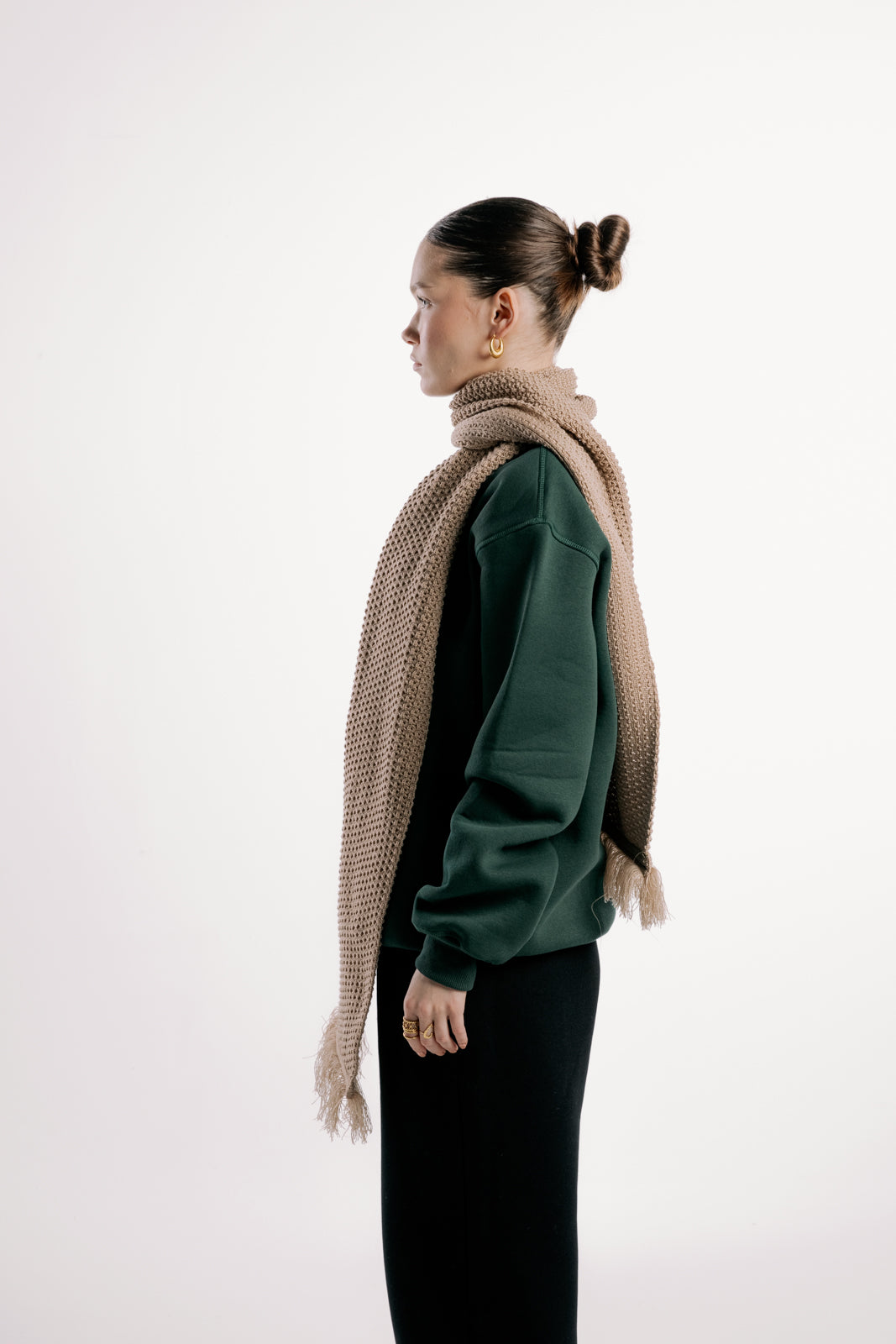 Beige Classic Scarf