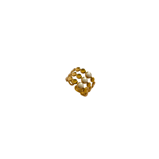 White Stones Ring