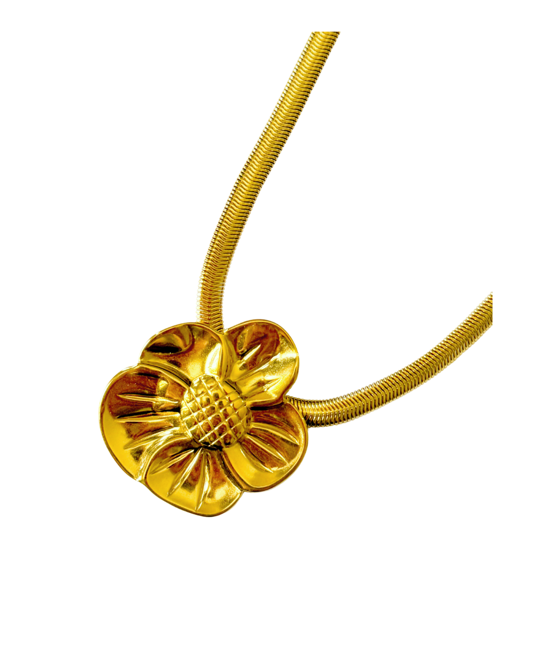 Chunky Flower Necklace