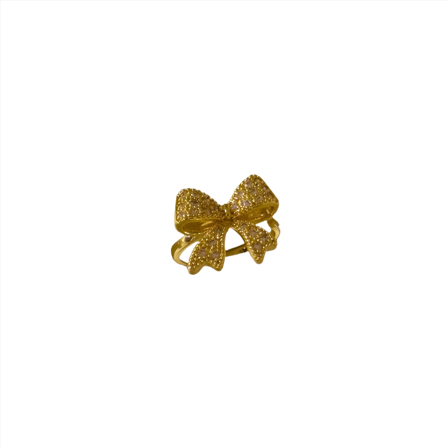 Gold Bow Ring