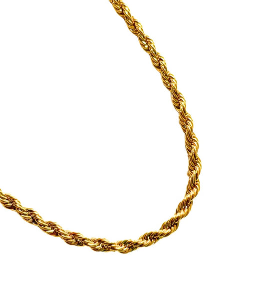 Thick Twisted Necklace