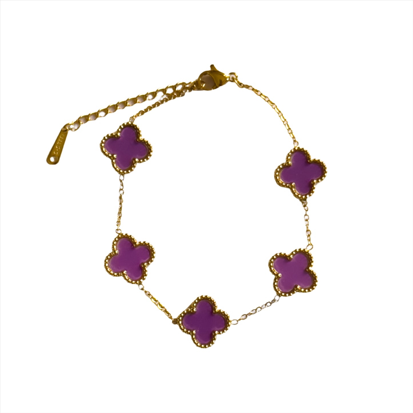 Purple Van Cleef Bracelet