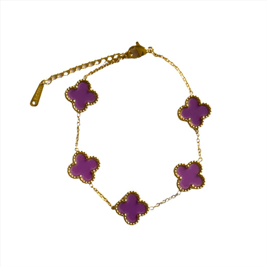 Purple Van Cleef Bracelet