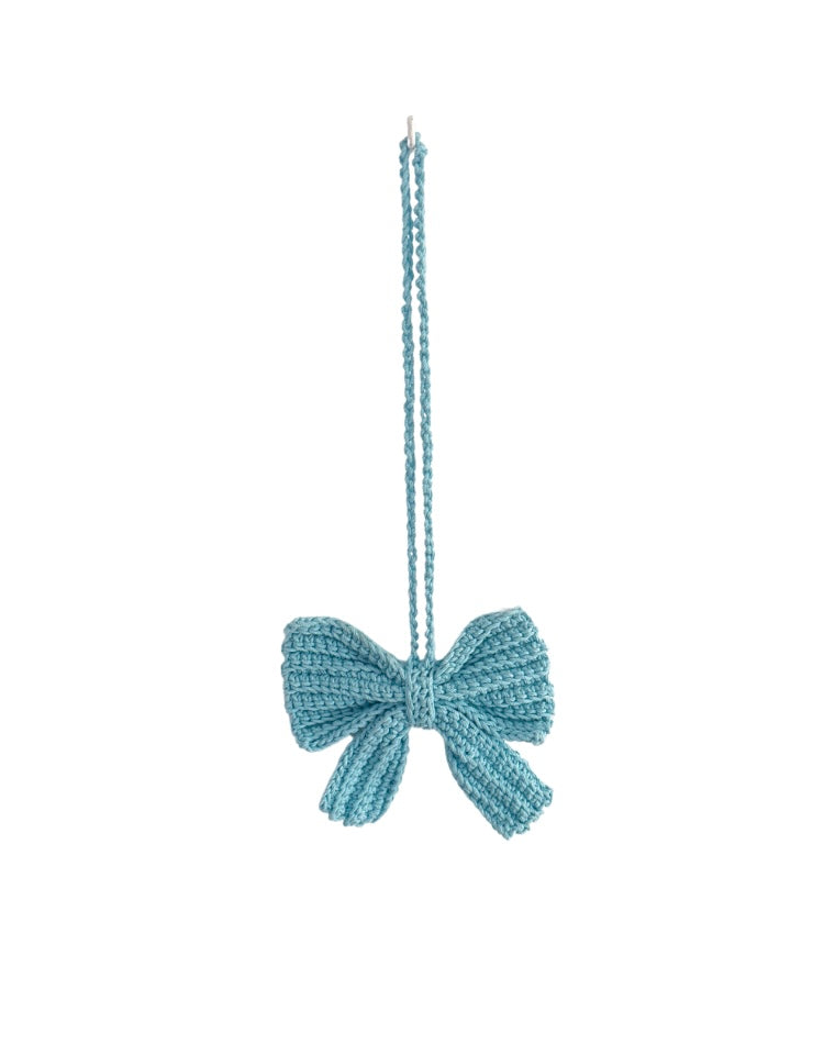 Medium Crochet Bow Bag Charm